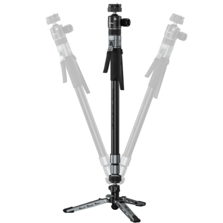 SmallRig 6285 x Potato Jet TRIBEX PRO (Photography) - hydrauliczny monopod Carbon, z głowicą kulową, fotograficzny - możliwości monopodu